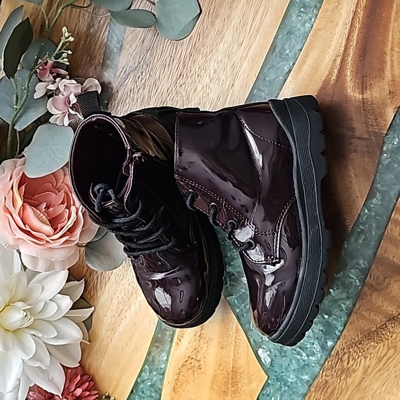 Zara Toddler Side Zip Boot - Purple | Size EU 26 / US 9.5 - Picture 5 of 8
